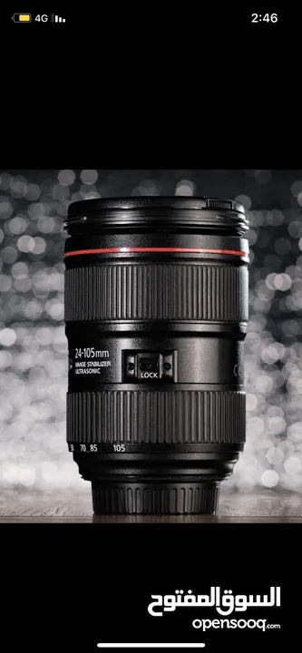 Canon lens 24-105 f4 ii