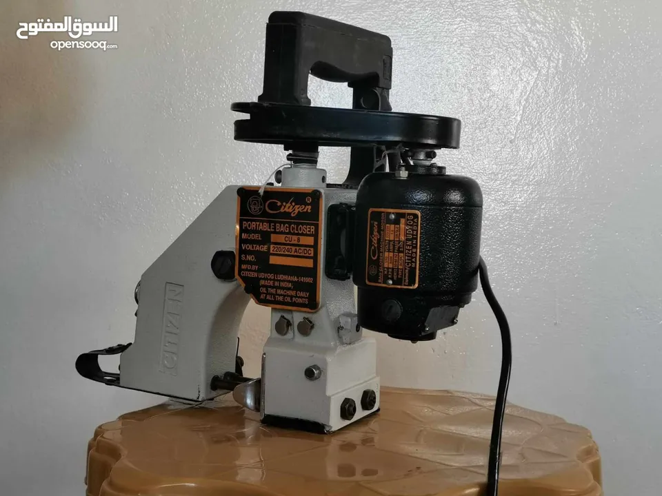 ماكينه خياطه جديده صناعه هنديه الصناعه الثقيله نخب اول درز وخياطه شوالات والقماش  واستخدامات اخرا  ل