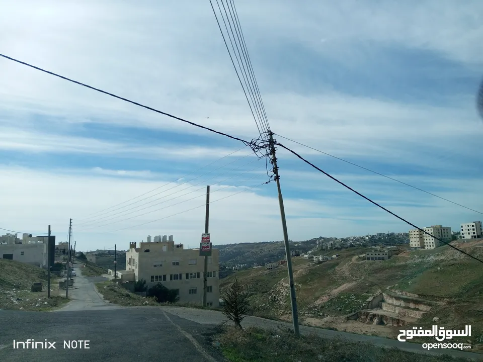 ارض للبيع 1 دونم الدمينة خلف الظهير وخلف مسجد العاشوري غرب عمان