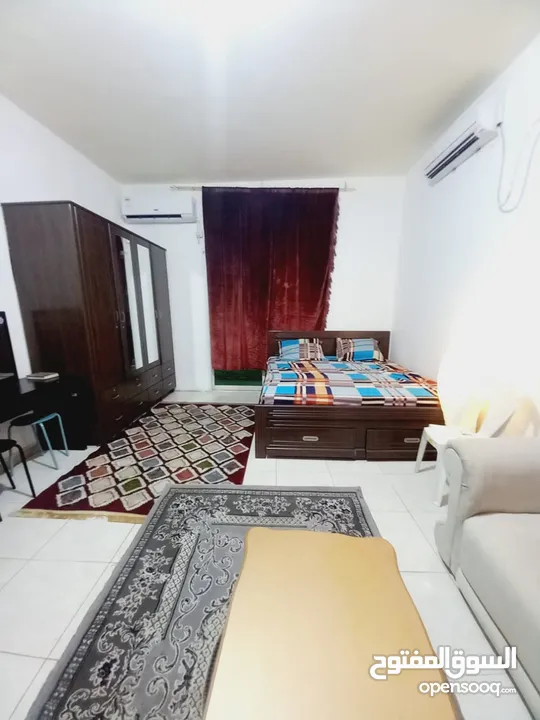 Studio furnished opposite alwhda mall  Behind grand Emirates