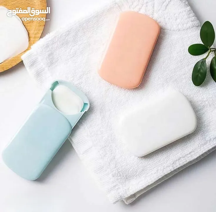 3 pcs portable soap paper