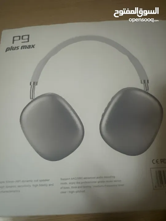 سماعة p 9 plus max و سماعة airpods