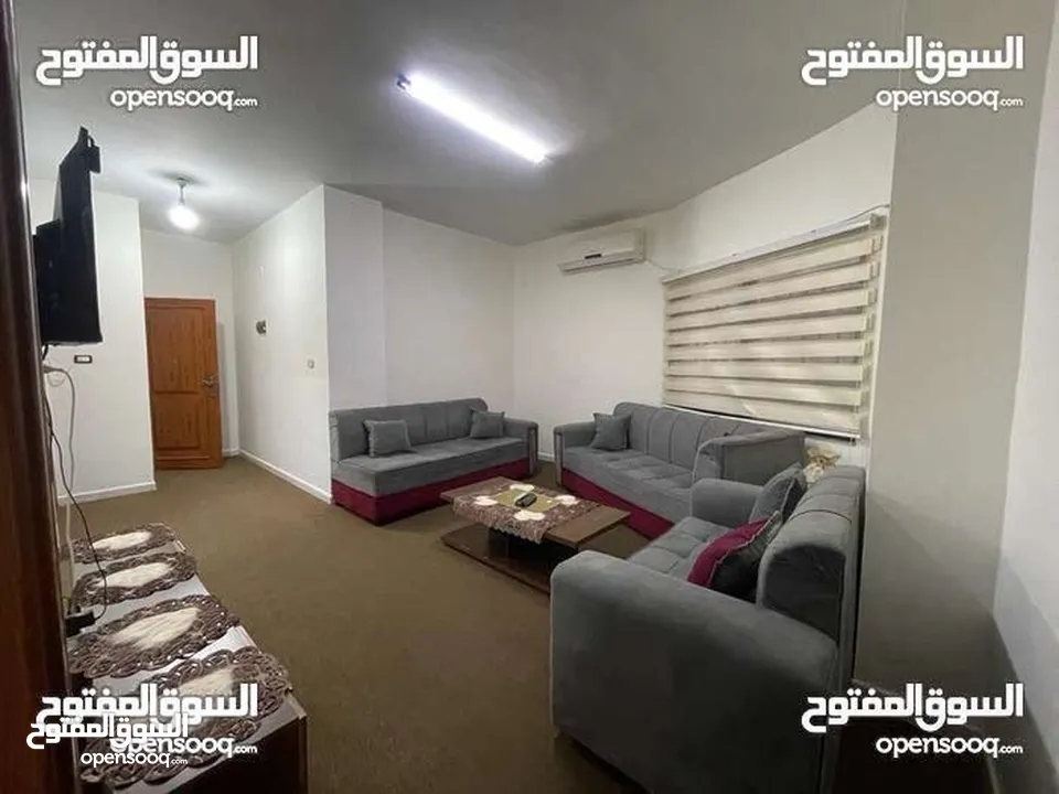 شقة مفروشة للايجار ضاحية الياسمين خلف مسجد صبحي الحاج حسن طابق ثاني مساحة 100م