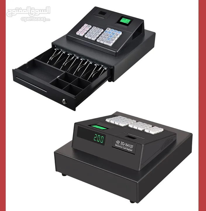 Electronic Cash Register ZQ-XA137 Zonerich ECR Series with keyboard by ZonerichTM