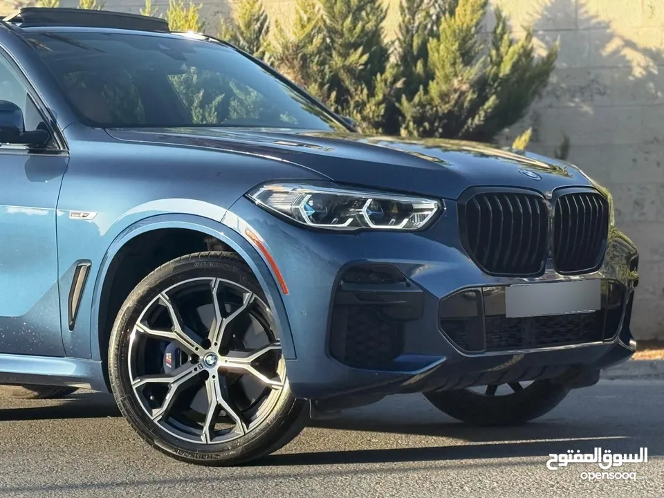2022 BMW X5 xDrive45e M Sport Pkg Plug-In Hybrid ... 3000cc V6 >> فحص كامل 7 جيد