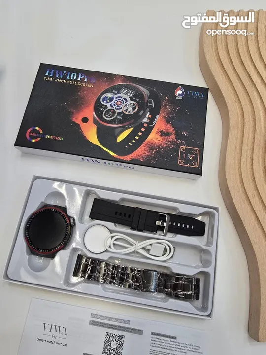 ساعة HW10 Pro الذكية: أناقة، تقنية، وسعر لا يُصدّق! تبحث عن ساعة ذكية تجمع  الأناقة .