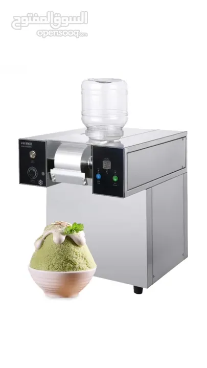 Snowflake ice shaver