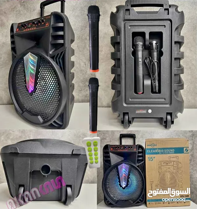 اكبر سماعه في الاردن 15 أنش نوعيه GTS 1505
