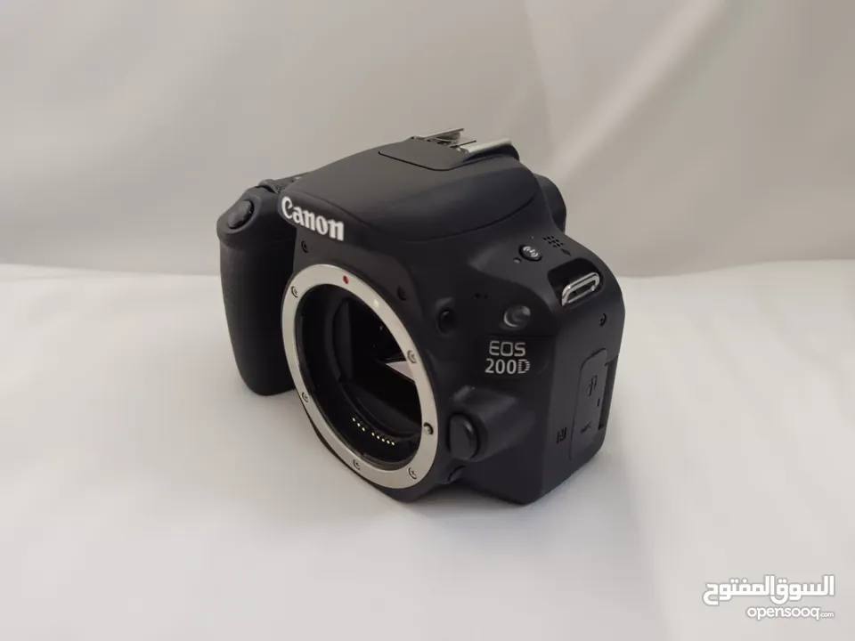 كاميرات كانون وعدسات 5D Mark IV, 6D Mark II, RP, 250D, 200D  شترات أقل من 1k وبطاريات إضافية