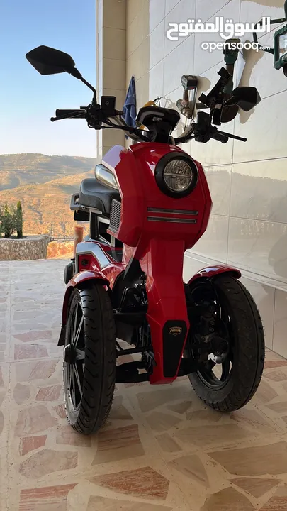 Electric scooter (DOOHAN-iTANK) 3000 watt.(for sale in salt city).السلط