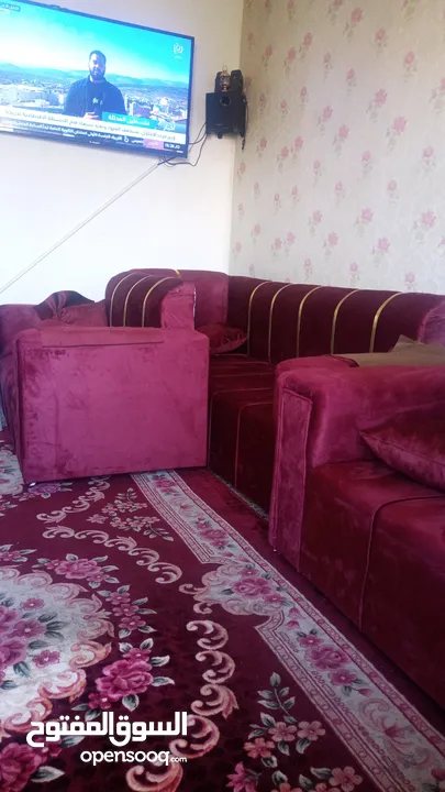 طقم كنب خشب لاتيه