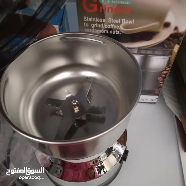 مطحنة للقهوة والبهارات والمكسرات