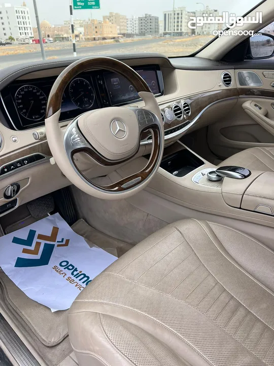 مرسيدس S550 وارد كلين تايتل 2015