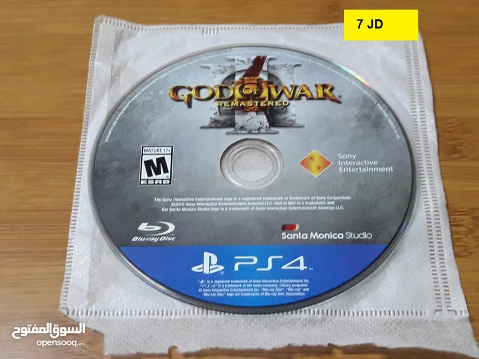 سيديات بلايستيشن 4  متوفر ايادي Playstation 4 ps4