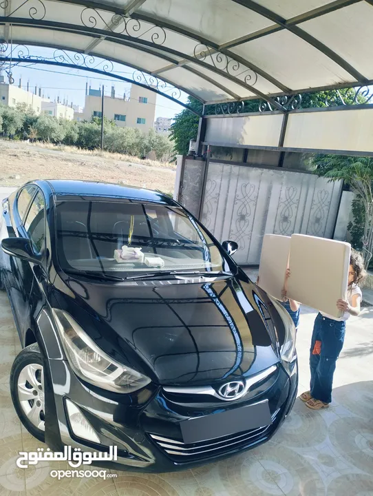 Hyundai Elentra 2016 هيونداي النترا 2016 فحص  كامل بحالة الوكالة بسعر 8200 قابل للتفاوض بعد المعاينة
