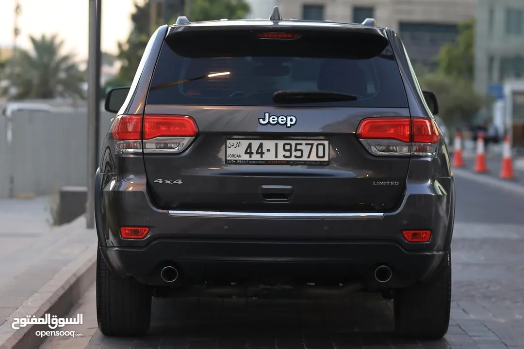 2017 Jeep Grand Cherokee Limited جيب جراند شيروكي ليميتد موديل 2017 فحص كامل 7 جيد بدون ملاحظات