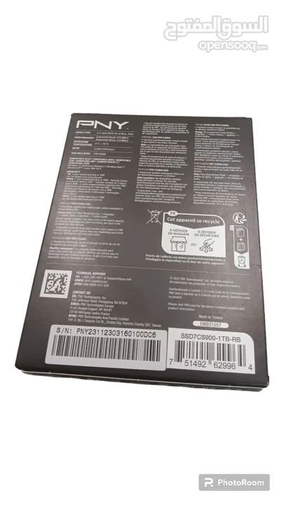 هاردسك داخلي 1تيرا PNY CS900 SSD 1TB 2.5 sata /6gb s