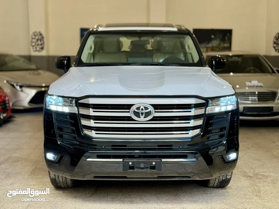 تويوتا لاند كروزر 2024 twin turbo GXR زيرو كامل الأضافات 3500 سي سي توين تيربو