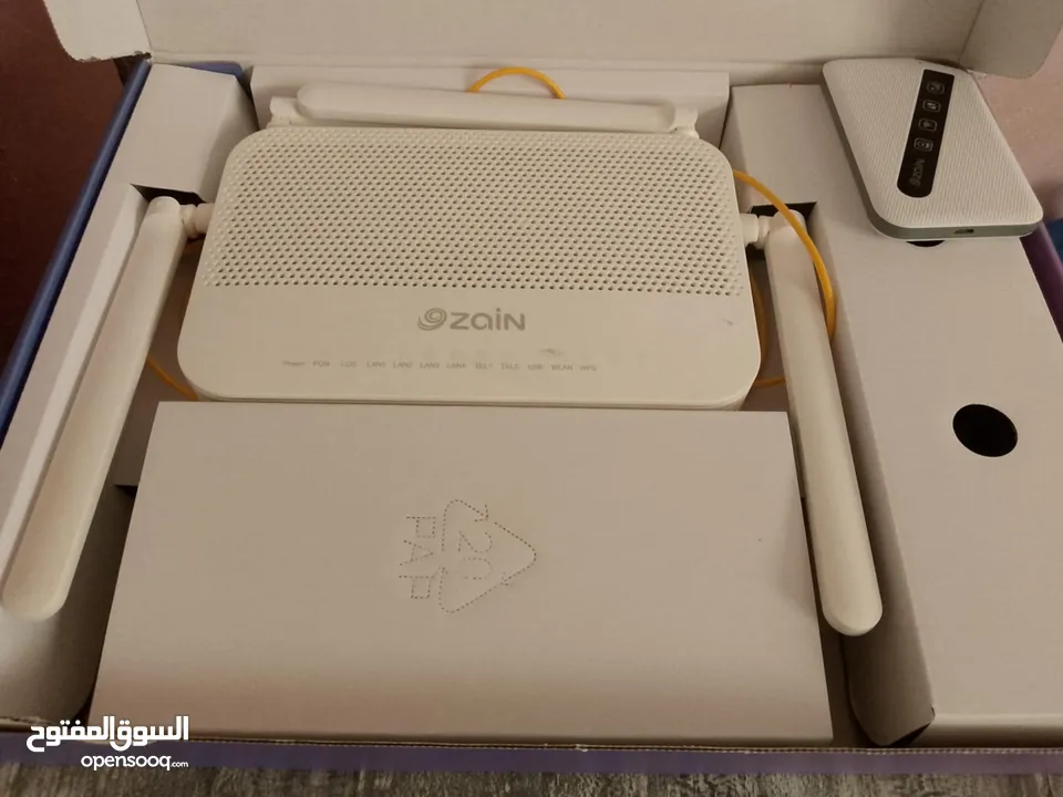 راوتر زين فايبر مع ماي فاي