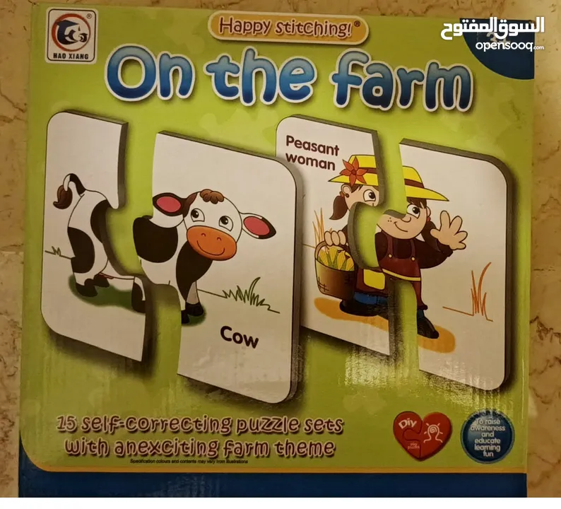 ألعاب أطفال kids puzzles للبيع
