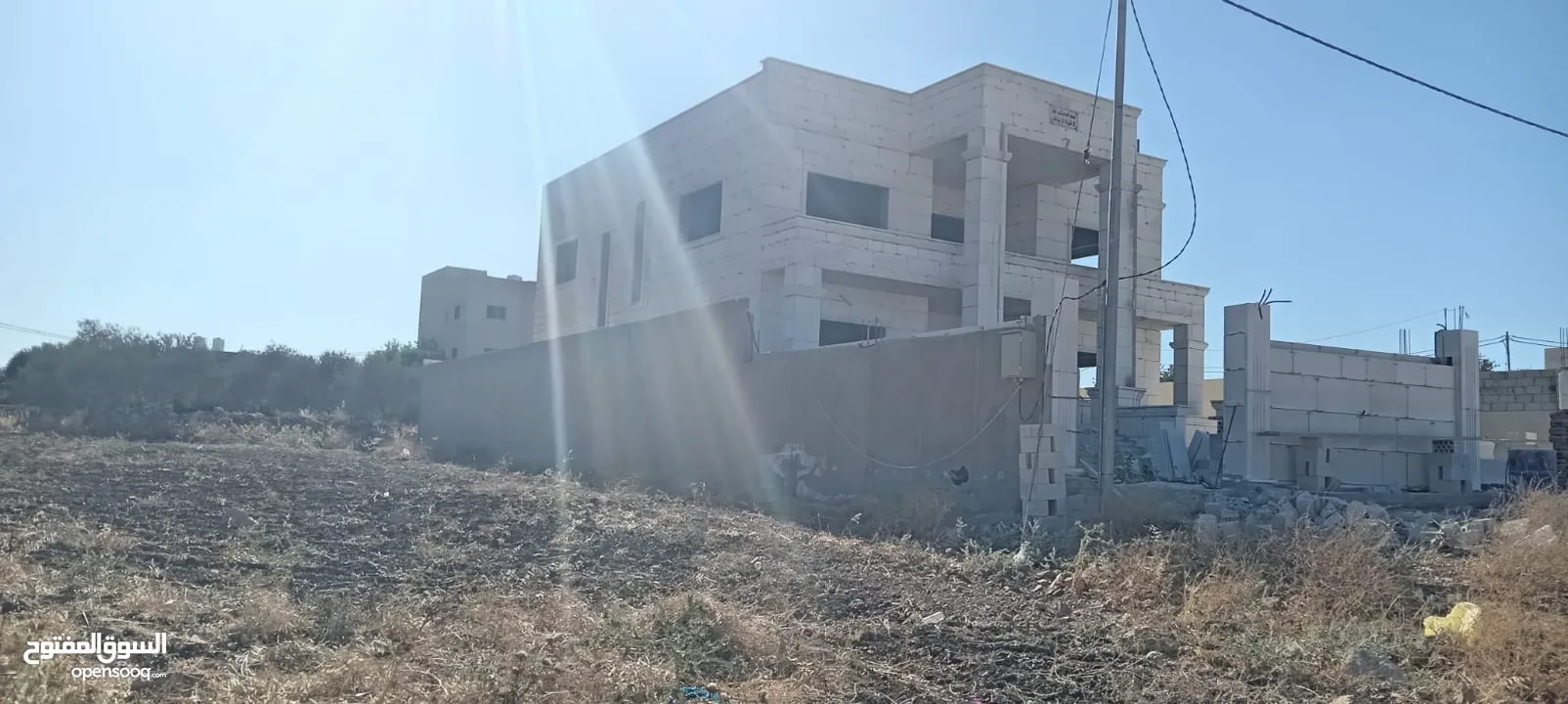 ارض مميزه للبيع مقابل شارع الميه الحزام الدائري اربد