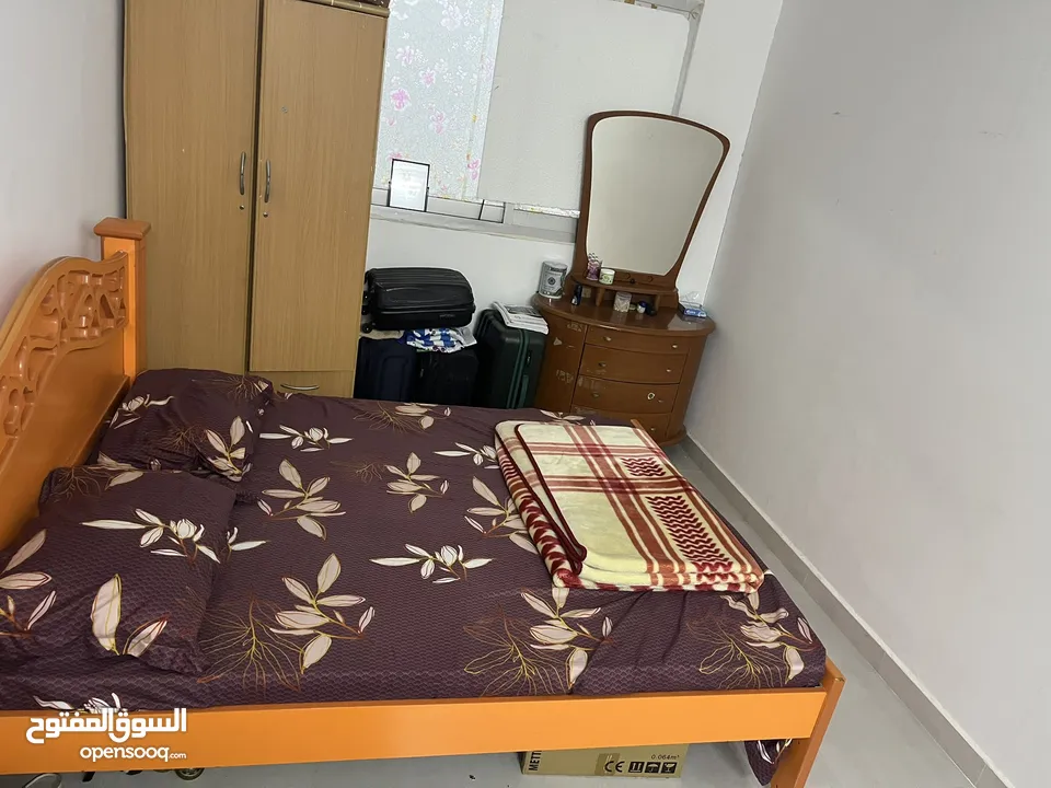Fully Furnished Two rooms with bathroom and kitchen.  2500/-