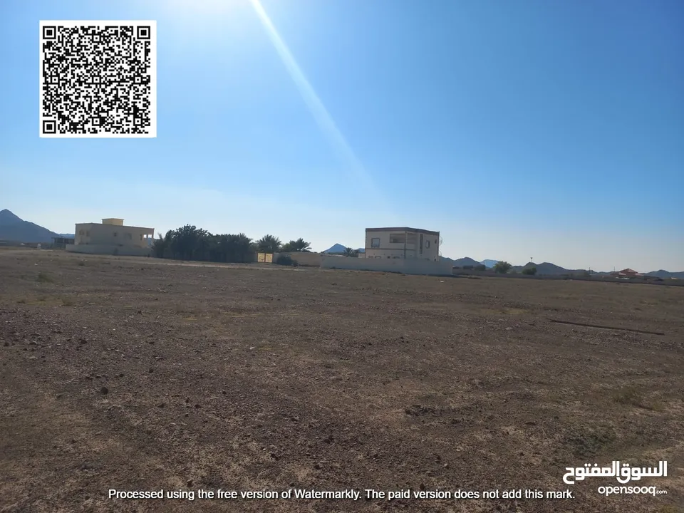 ارض للبيع بمصفوت سكنى باطلال رووعه