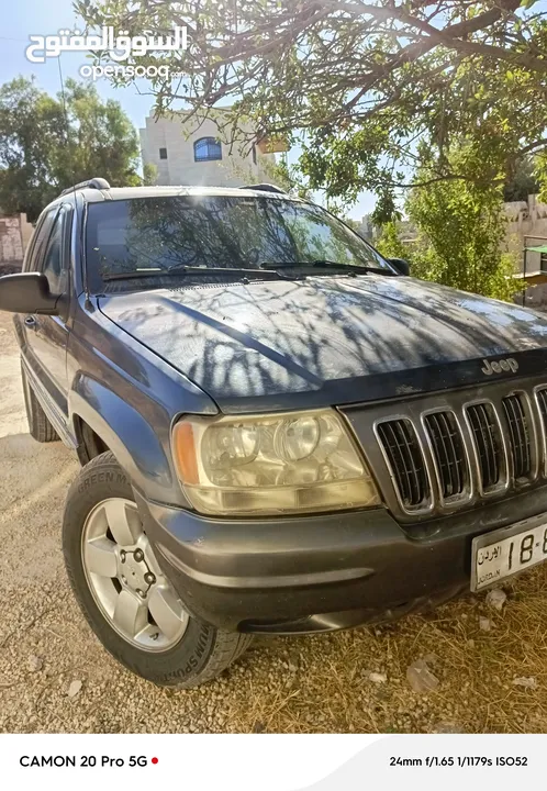 جيب شروكي 2001 بحاله جيده جدا قابل للتفاوض