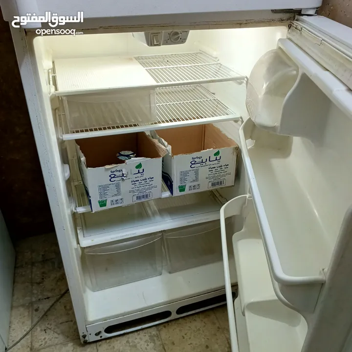ثلاجة فريجيدير امريكي إقتصادية في الكهرباء ماتور وغاز الشركة