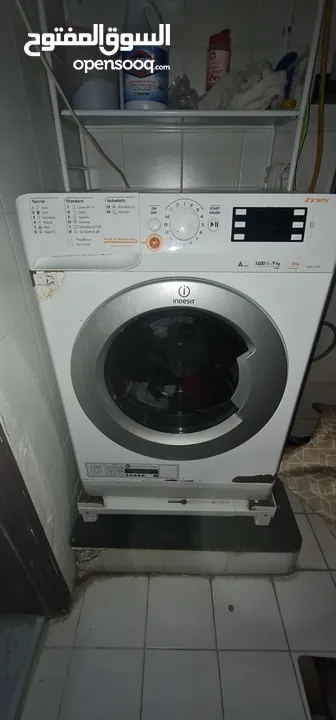 indesit fully automatic washing machine (9 kg) with dryer (6 kg)