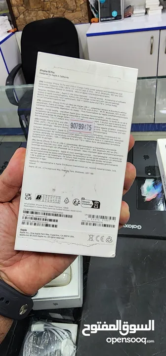 iPhone 15 pro 128GB وارد الشرق الأوسط  بحالة جديد بسعر مميز