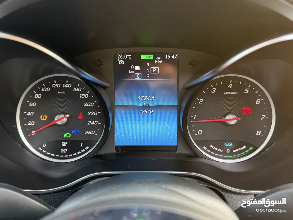 مارسيدس GLC 300E ترخيص 2022 محرك 2000 هايبرد  جير أوتوماتيك 333 حصان