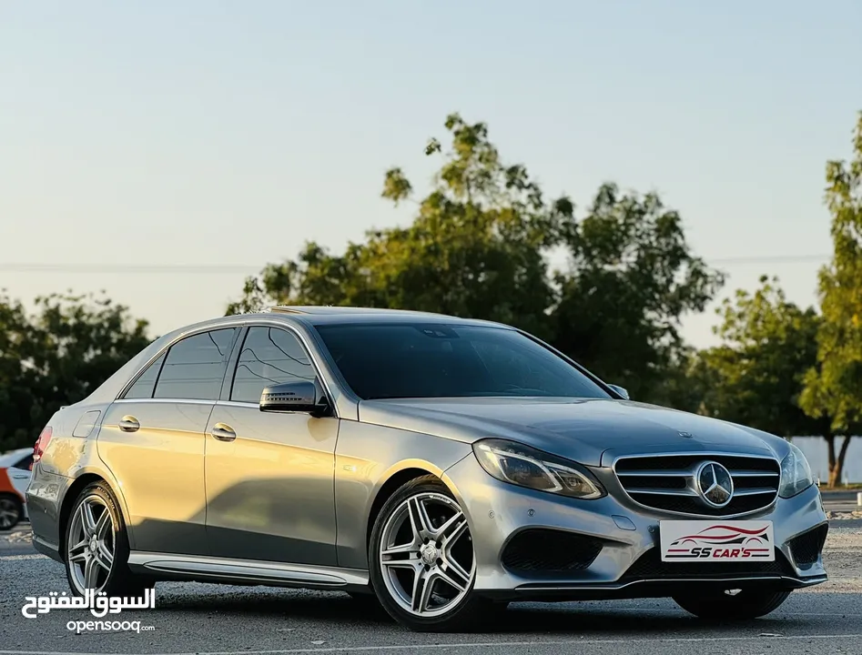 مرسيدس E350-2014 نظيف وجاهز للاستخدام