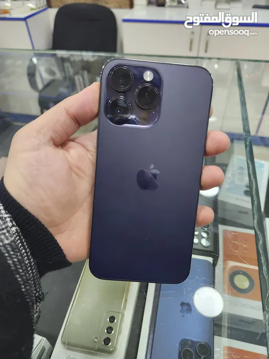 iPhone 14 Pro Max 256 بحالة الجديد بسعر مميز