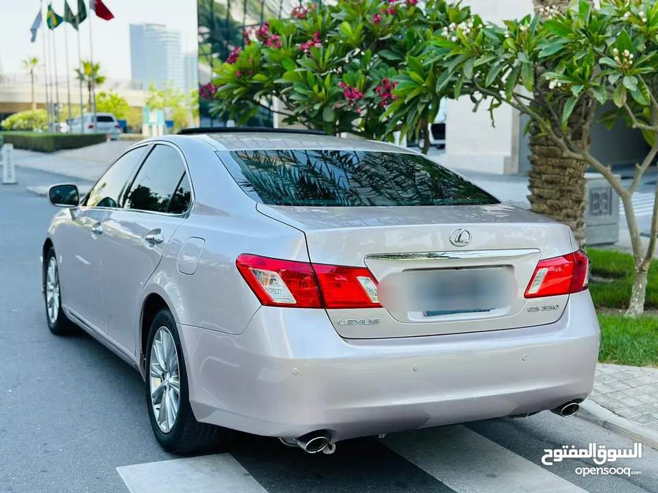 Lexus ES350 Year-2007 Full option model with Sunroof & Fully automatic leather seats