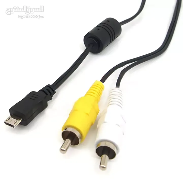 micro usb  2rca cable