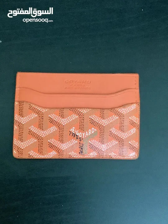 Goyard Wallet W/Custom Emirates badge