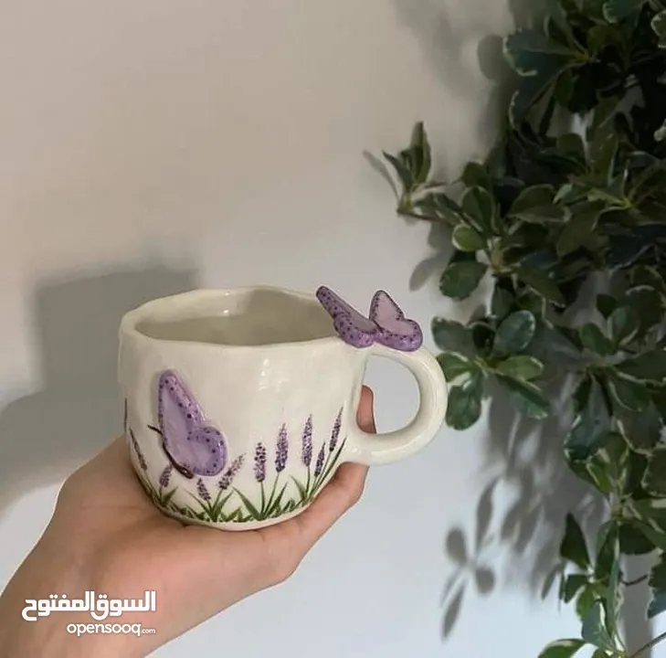 أكواب وفناجين سيراميكية إيرانية – صناعة يدوية بجودة عالية وتصاميم فريدة mug ang cup from iran