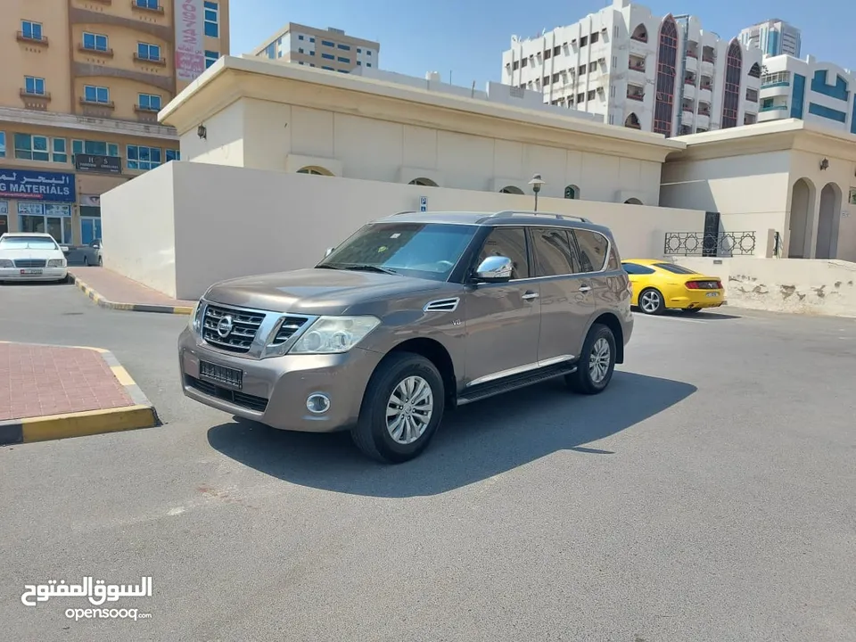 DHS 35500/= NISSAN PATROL SE V8 2014 (خليجي  - مكيناه صغيره  ) GCC