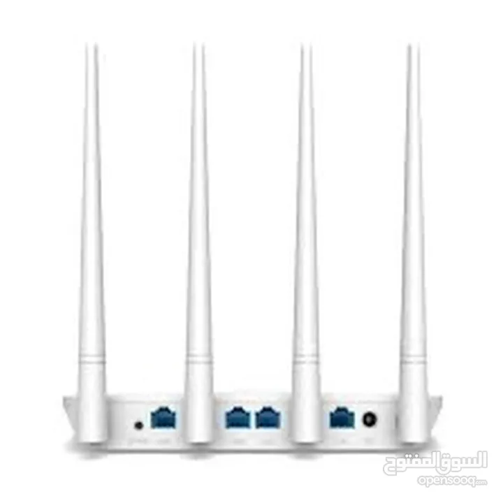 راوتر تندا العالمي بسعر العرض المختص بإنترنت الفايبر