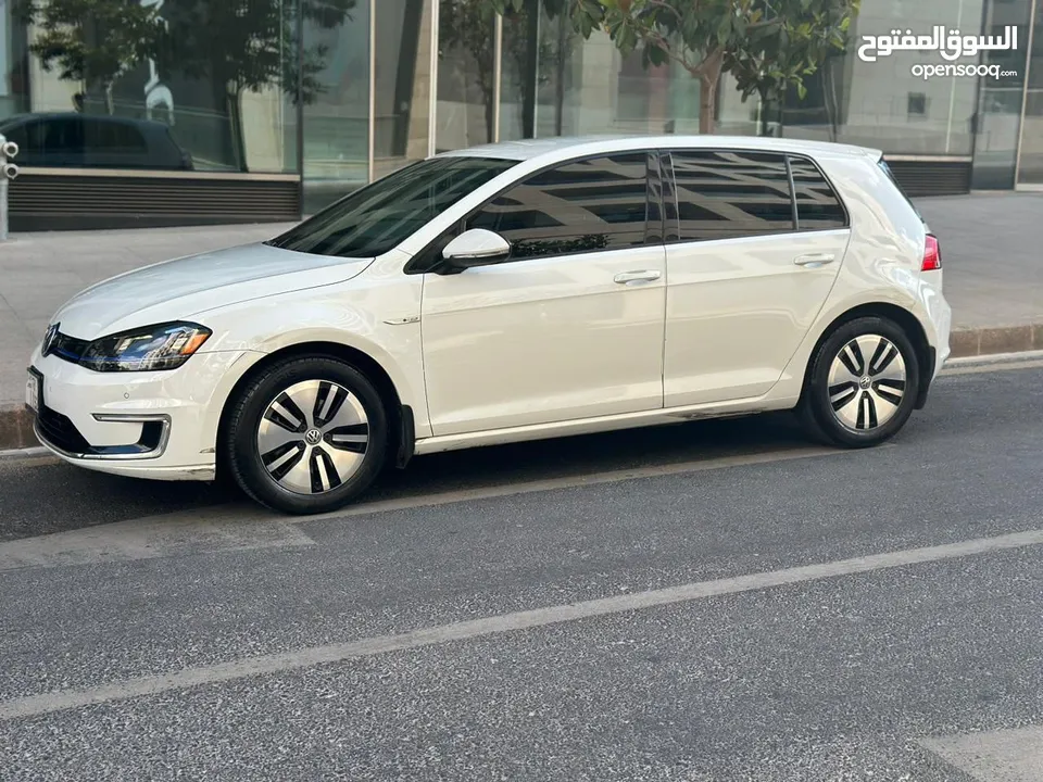 e Golf 2015 بريميوم  كرت ابيض فل كامل