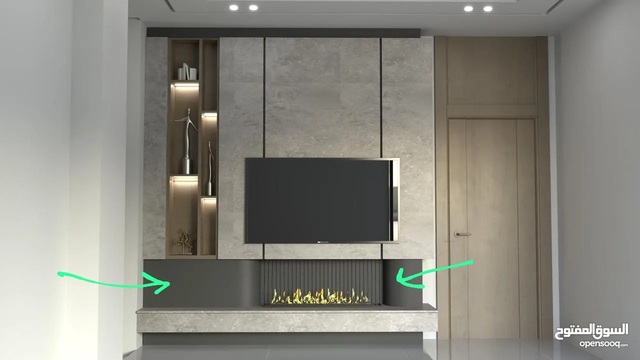 جهاز فير بليس غاز  داخلي وخارجي  تنفيذ وتركيب كافت اشكال الفير بليسات