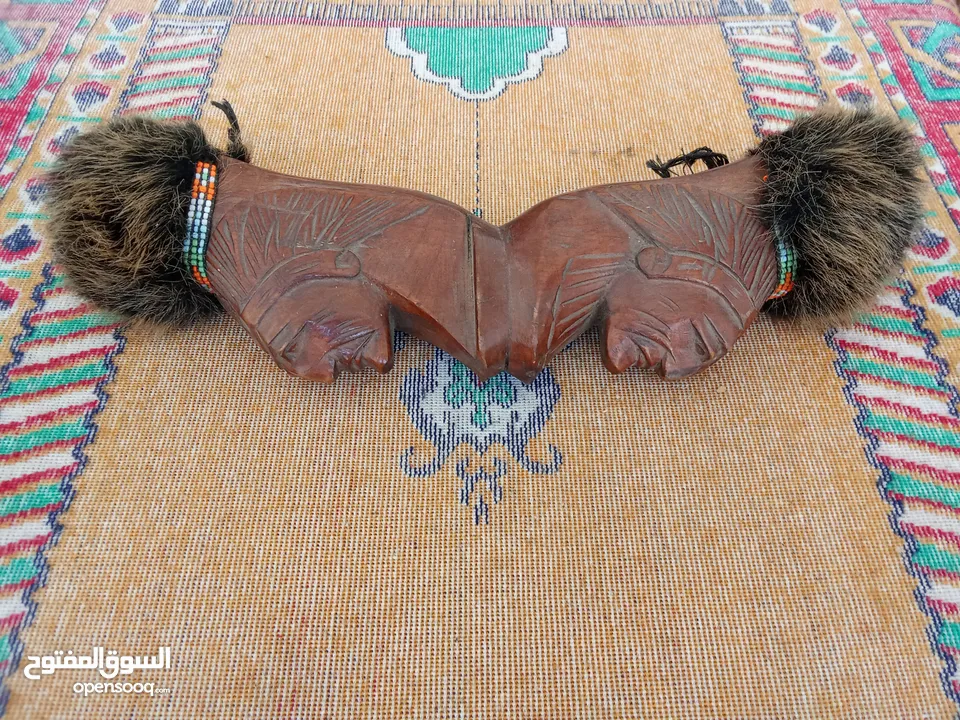 الهنود الحمر خشبي محفور