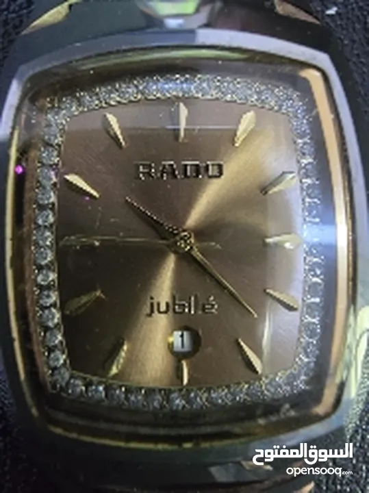 ساعة رادو يوبيل 52 فص الماظ rado watch 52 diamond