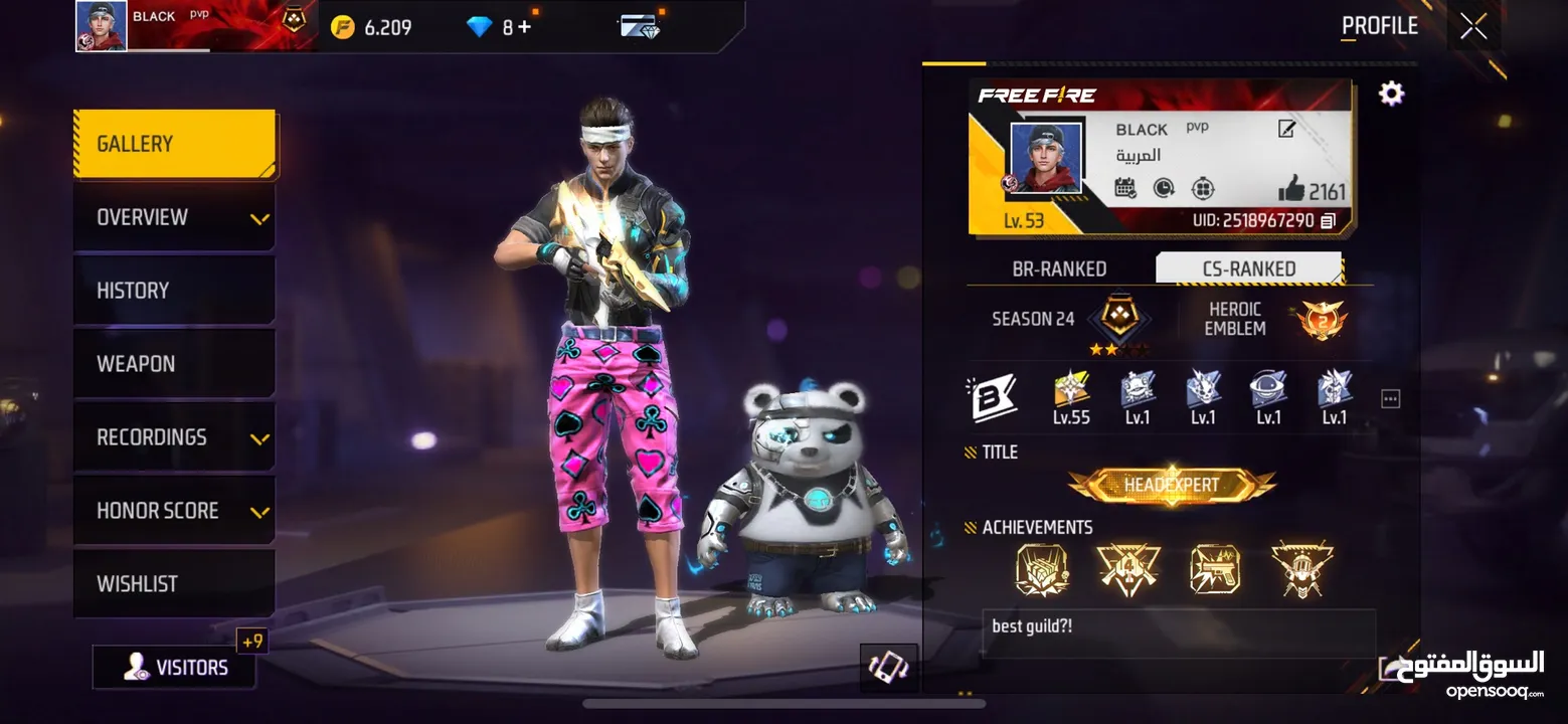 Freefire id sell