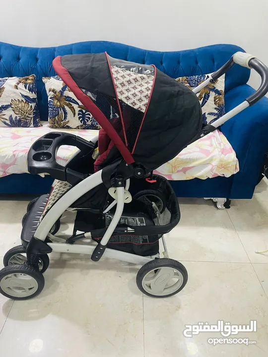 For sale, a baby stroller, the international brand, Joreco, in very good condition, with no problems