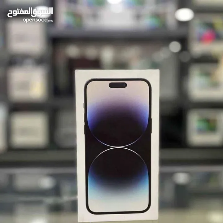 iPhone 14 pro 128GB/256GB جديد كفالة شرق اوسط ايفون 14 جديد كفالة لمدة عام