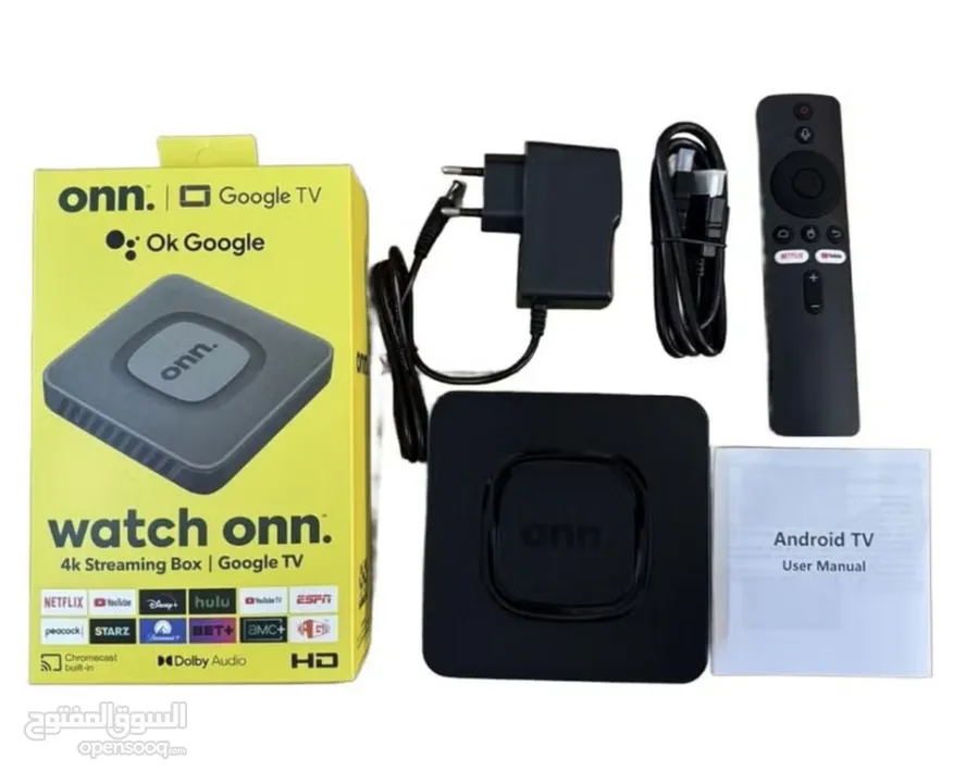Android tv 4k  UHD streaming  device