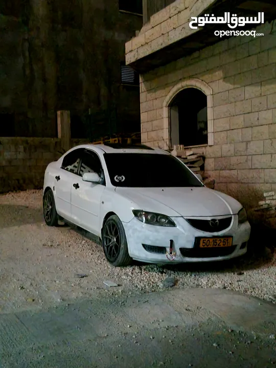 Mazda 3 2008 مشطوب ع الحرق