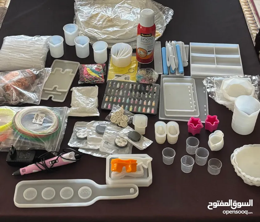 مستلزمات وقولب فن الريزن لمحبي فن الريزن والراغبين بتاسبس مشروعهم الخاص